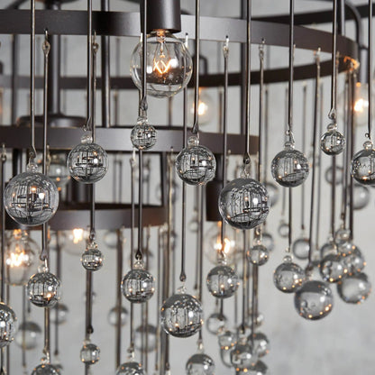 Aubrey Round Chandelier 2-TIER, 4-TIER
