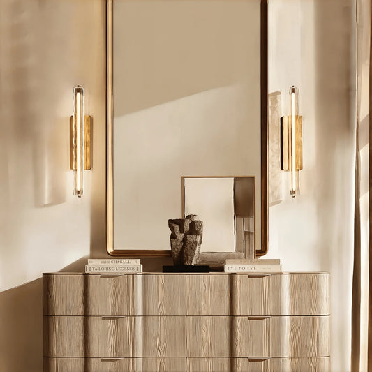 Auburn Crystal Single Wall Sconce