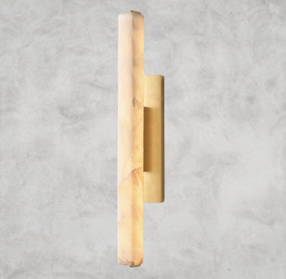 Audubon Alabaster Single Sconce