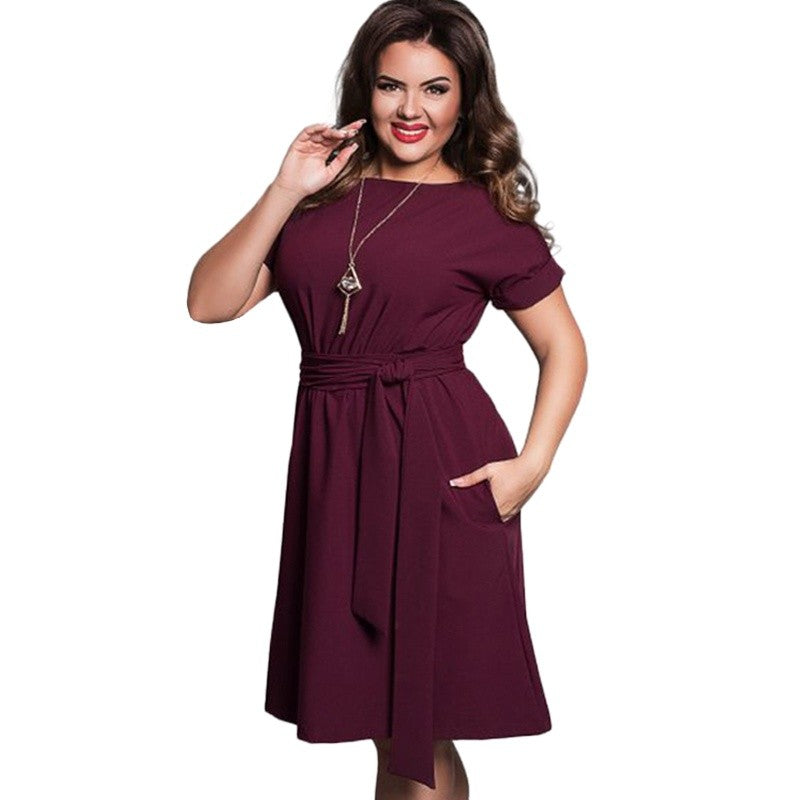 Aurra Plus Curve Dress
