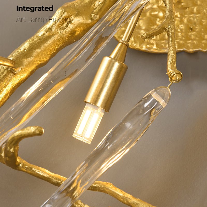 Beathe Light Luxury Crystal Branch Wall Sconce