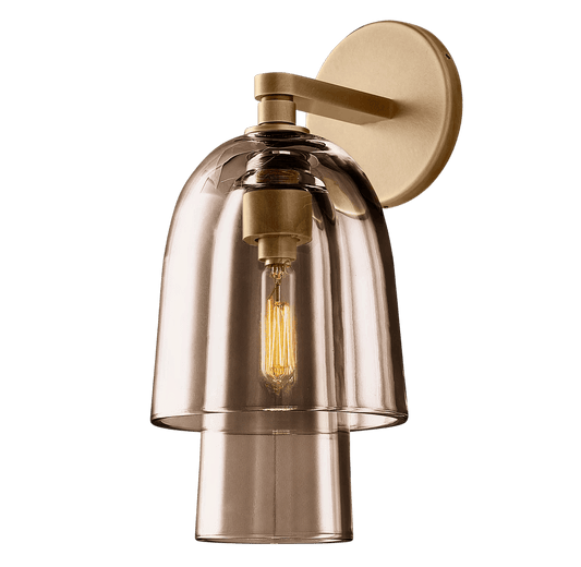 Blom Glass Flute Sconce