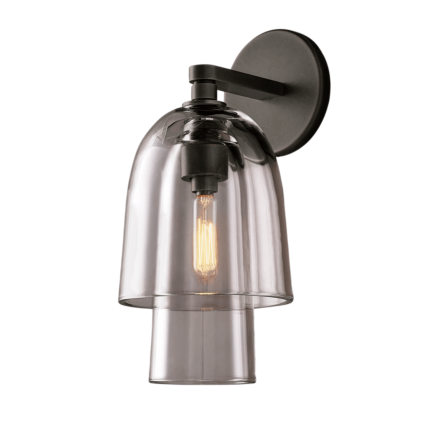 Blom Glass Flute Sconce