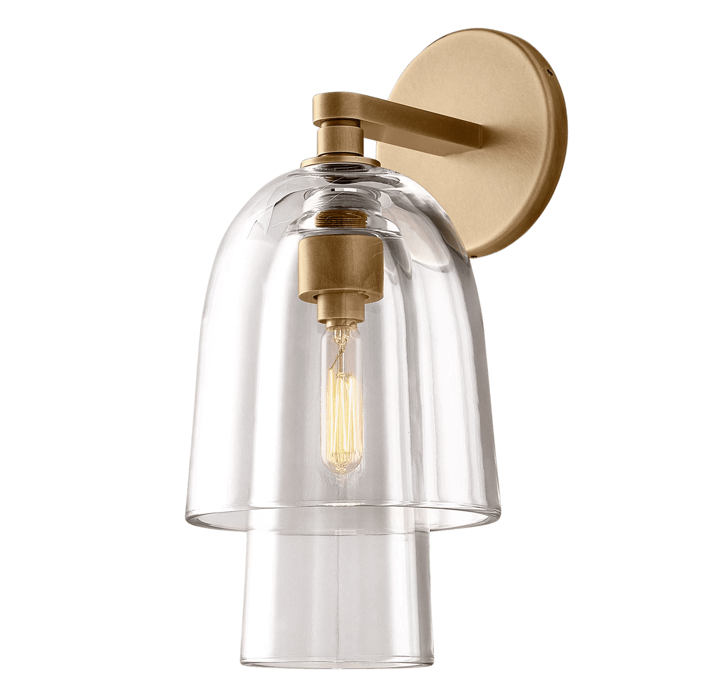 Blom Glass Flute Sconce