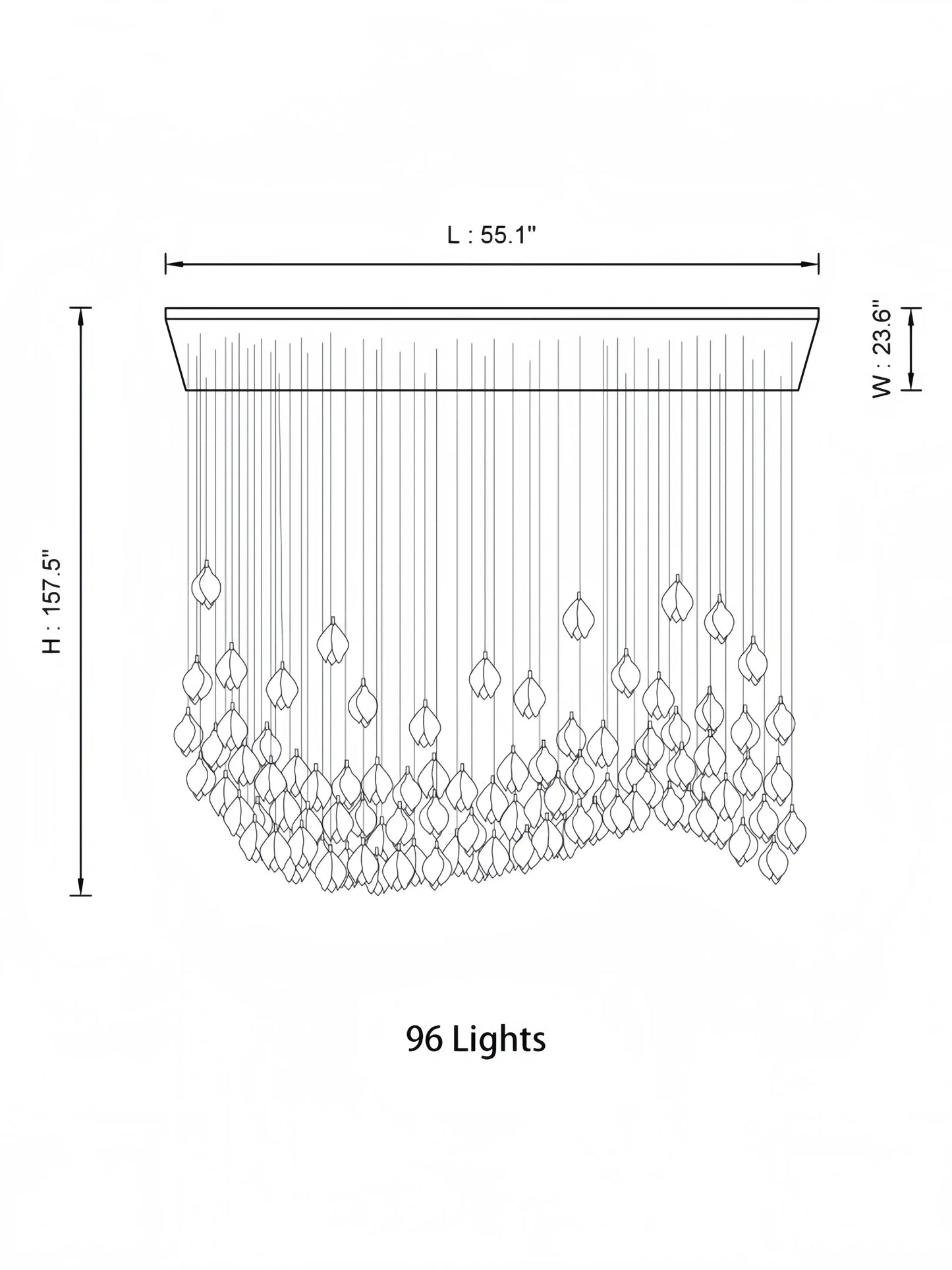 Bloom Chandelier