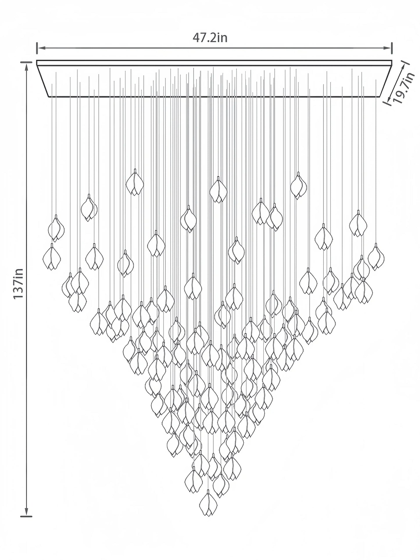 Bloom Chandelier