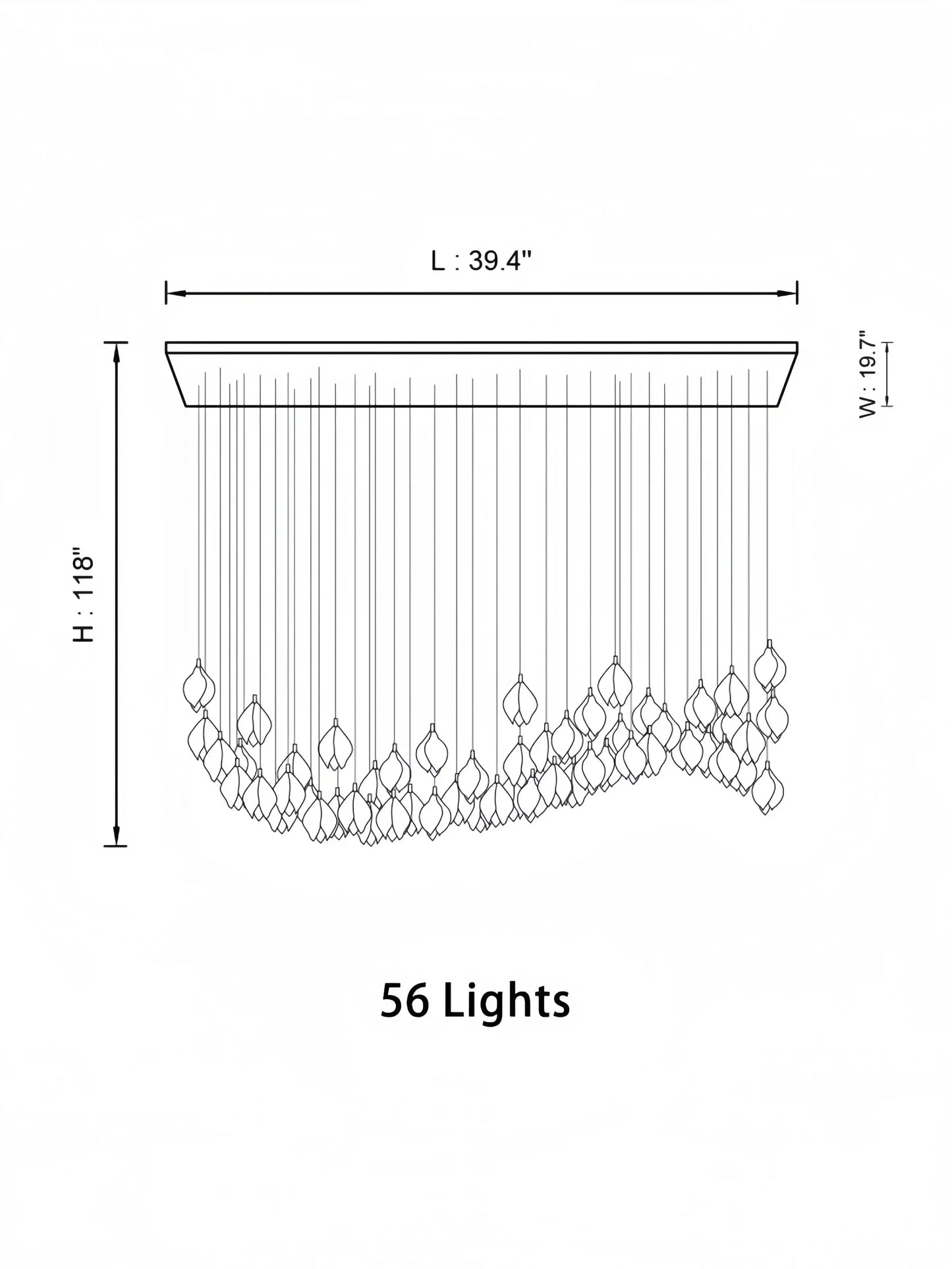 Bloom Chandelier