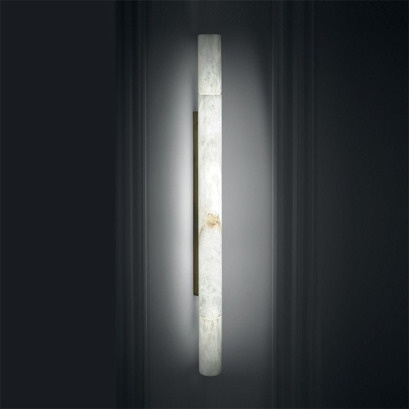 Blushlighting Modern Alabaster Wall Sconce 3''