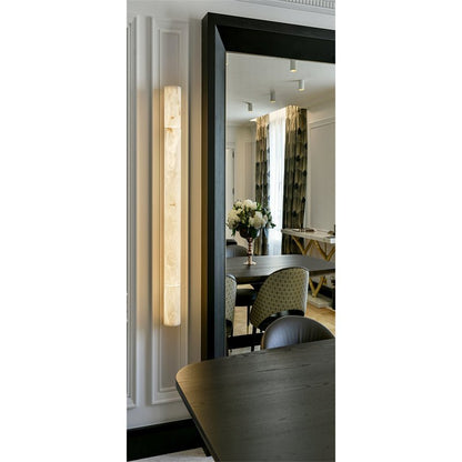 Blushlighting Modern Alabaster Wall Sconce 4.7''