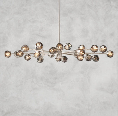Boule De Cristal Oval Chandelier 72"