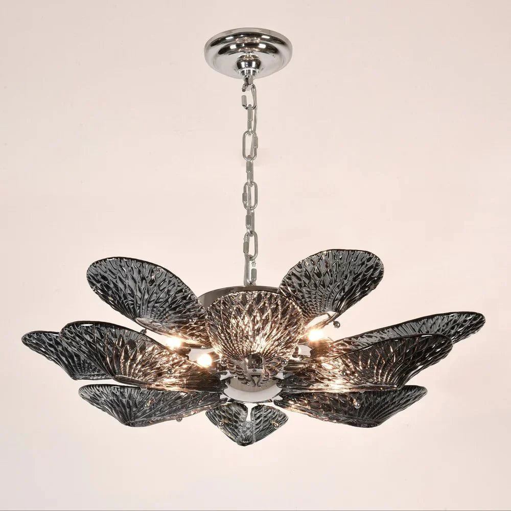 BU Bella Murano Glass Flower Chandelier