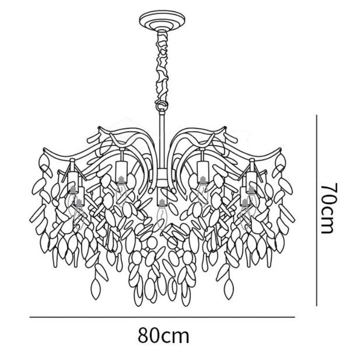 BU Dorale Modern Chandelier