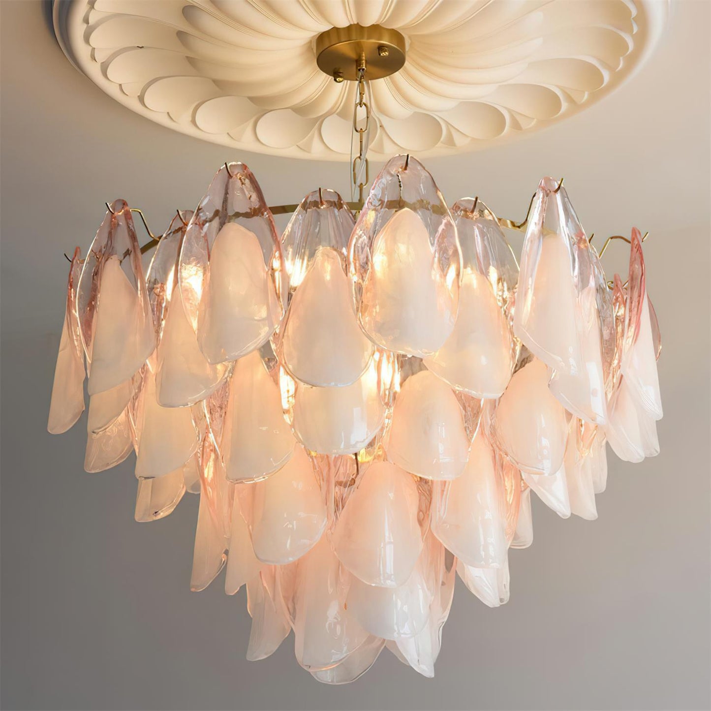 Caia Murano Glass Chandelier for Living Room