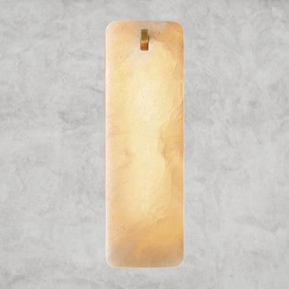 Calamette Glass/ Alabaster Sconce 13", 16"