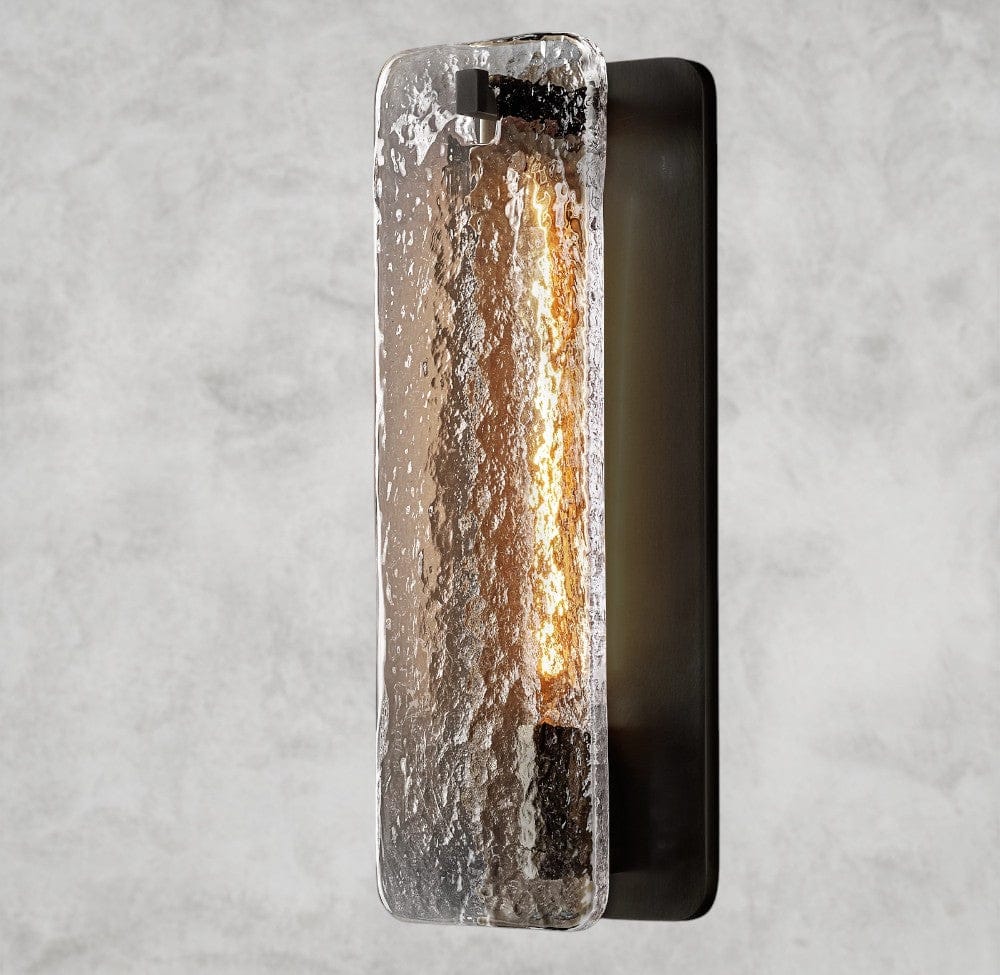 Calamette Glass/ Alabaster Sconce 13", 16"