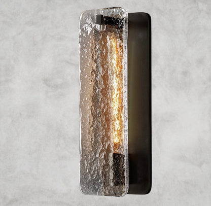 Calamette Glass/ Alabaster Sconce 13", 16"