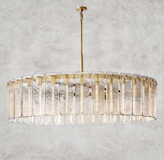 Calamette Glass Round Chandelier 36", 48", 60"