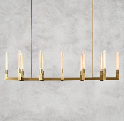 Cannele Linear Chandelier 55", 67"