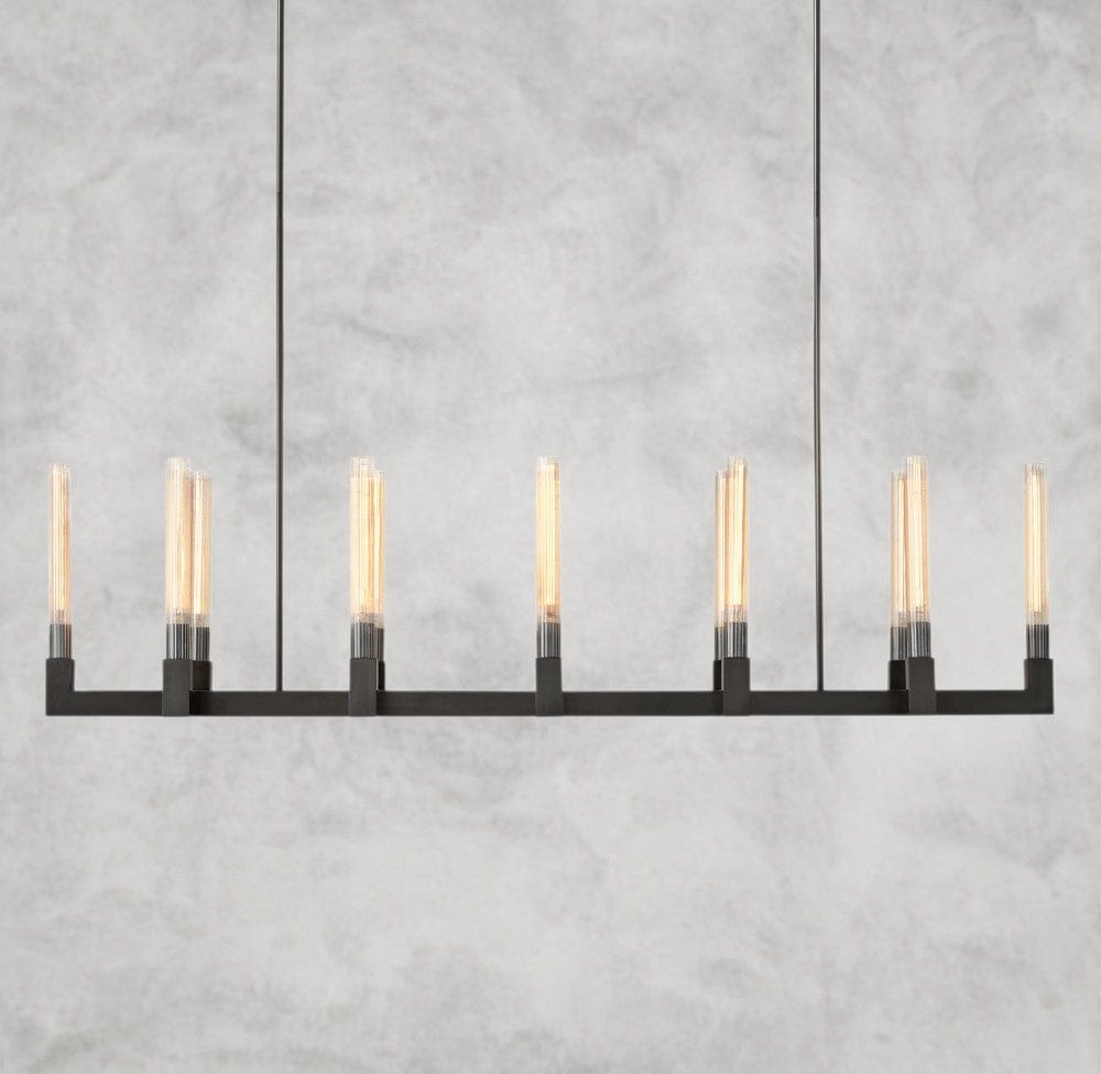 Cannele Linear Chandelier 55", 67"