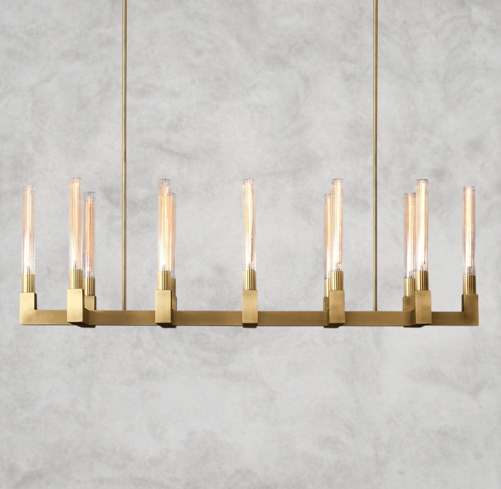 Cannele Linear Chandelier 55", 67"