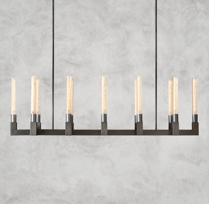 Cannele Linear Chandelier 55", 67"