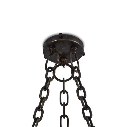 Monumental 'Zeus' Alabaster Chandelier by Denis de la Mesiere