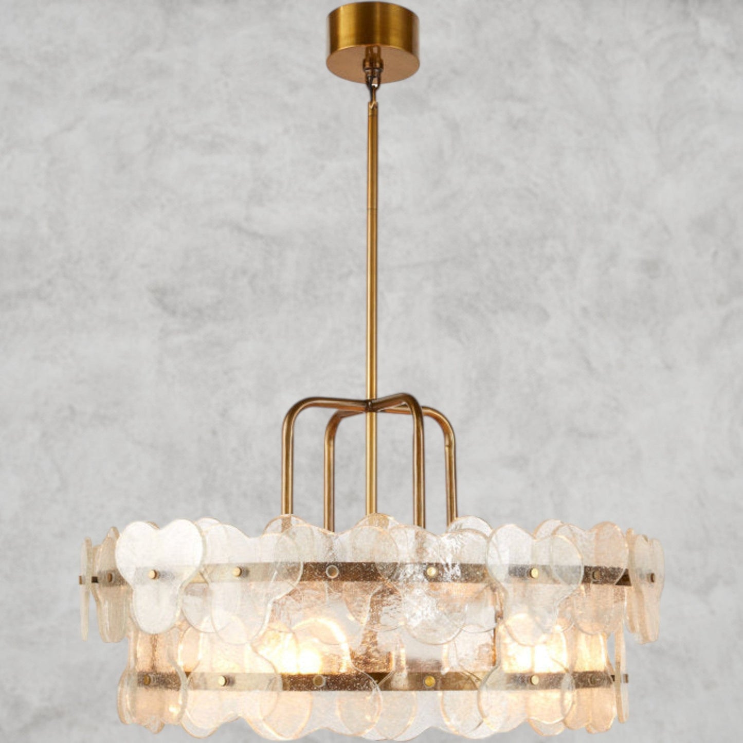 Cascade Glass Chandelier