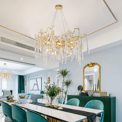 Cecily Modern Crystal  Branch Chandelier