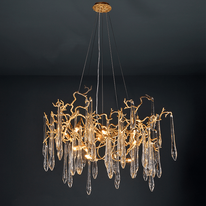 Cecily Modern Crystal  Branch Chandelier