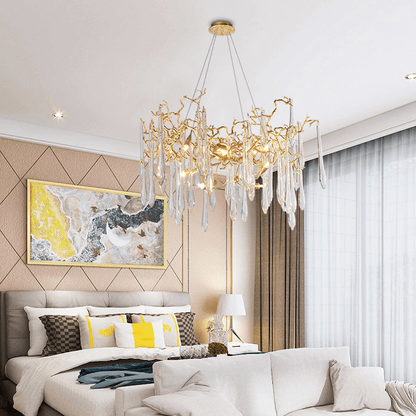 Cecily Modern Crystal  Branch Chandelier