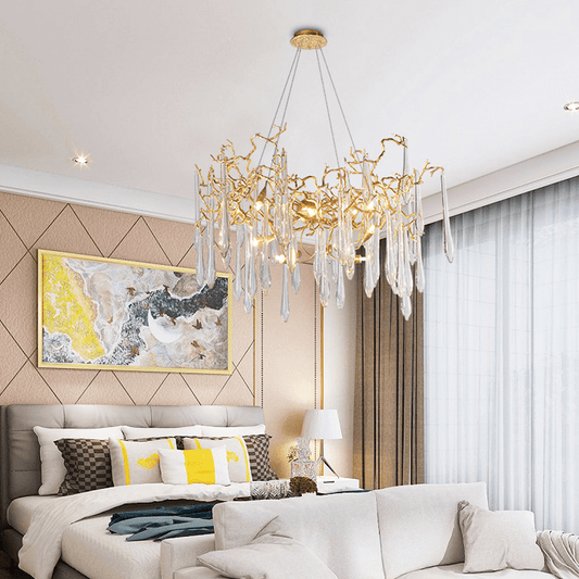 Cecily Modern Crystal  Branch Chandelier