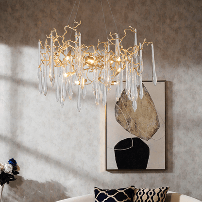Cecily Modern Crystal  Branch Chandelier