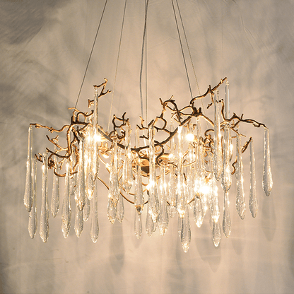 Cecily Modern Crystal  Branch Chandelier
