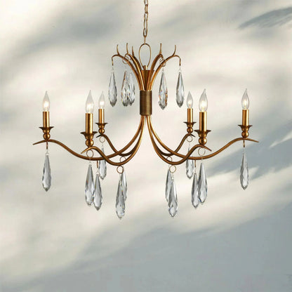 Celine Chandelier 36" 59" for Living Room