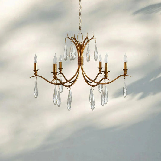Celine Chandelier 36" 59" for Living Room
