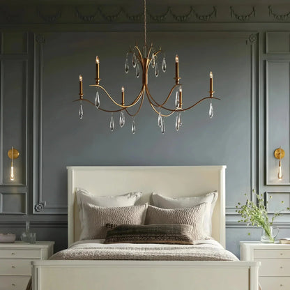 Celine Chandelier 36" 59" for Living Room