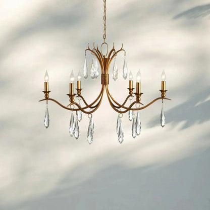 Celine Chandelier 36" 59" for Living Room