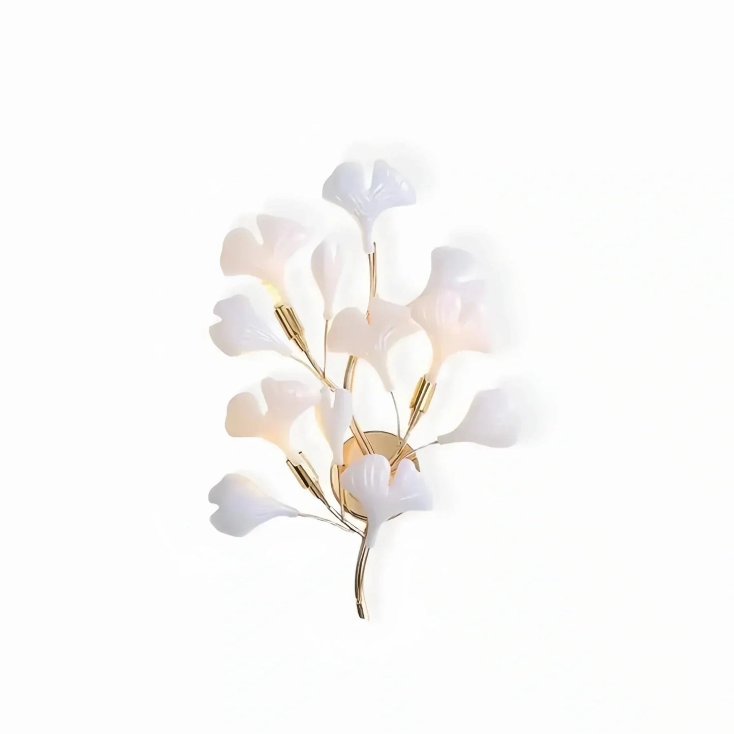 Ceramic Gingko Wall Lamp