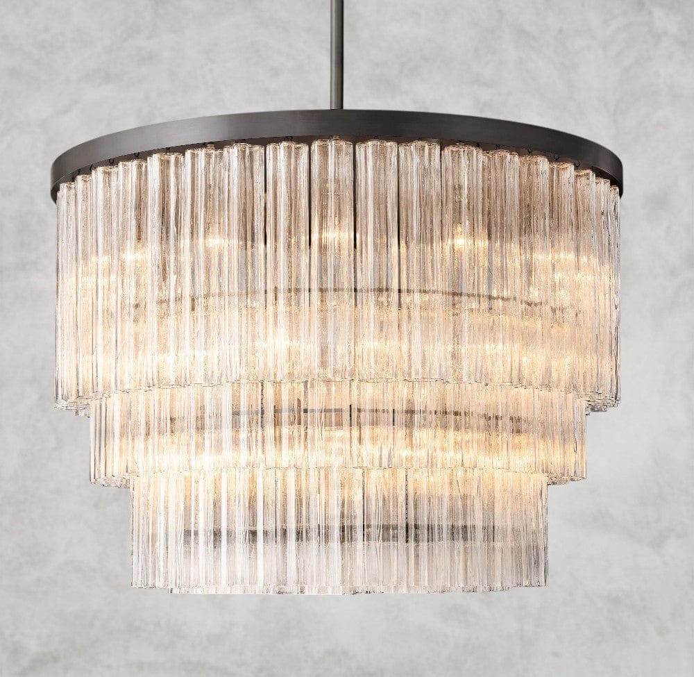 Cielo Three-Tier Round Chandelier 36", 48"