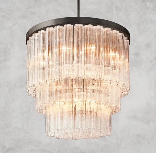 Cielo Three-Tier Round Chandelier 36", 48"