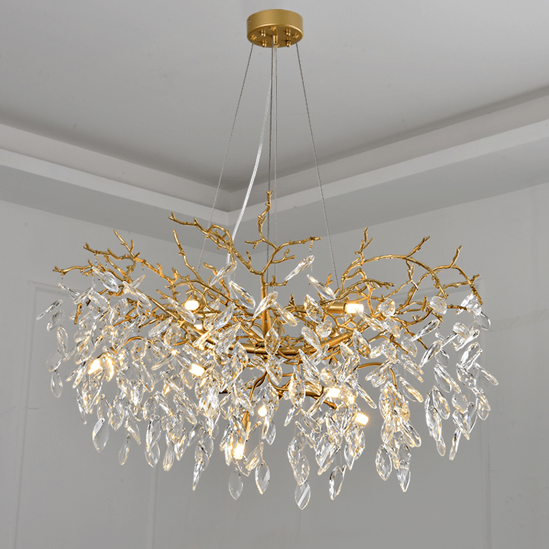 Cleo Branch Crystal Chandelier Light
