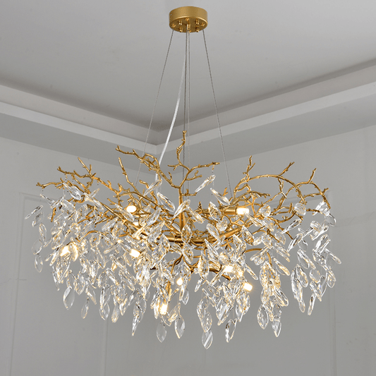 Cleo Branch Crystal Chandelier Light