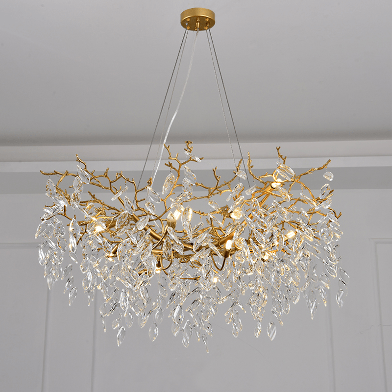 Cleo Branch Crystal Chandelier Light