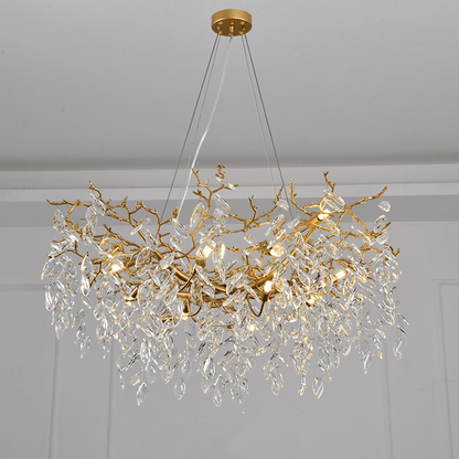 Cleo Branch Crystal Chandelier Light