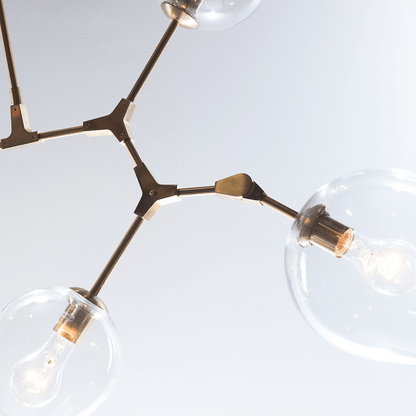 Covington Drop  Globe Branching Bubble Chandelier 30''