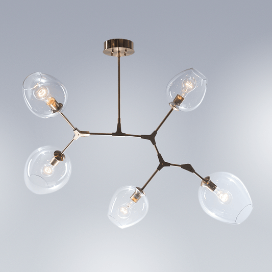 Covington Drop  Globe Branching Bubble Chandelier 30''