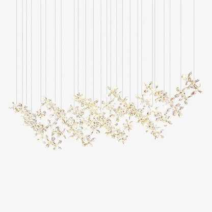 Cross Star Flower Crystal Chandelier