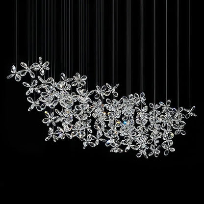 Cross Star Flower Crystal Chandelier