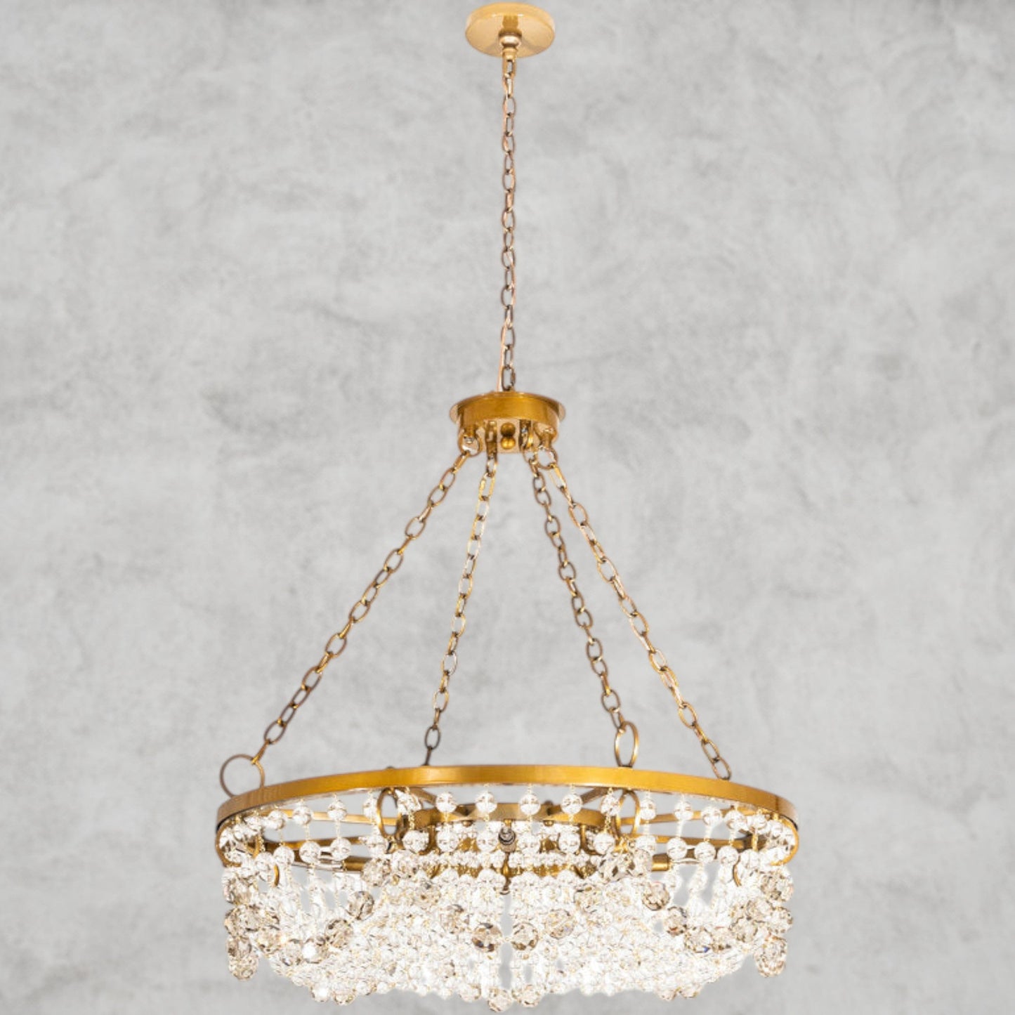 Crystal Bead Chandelier