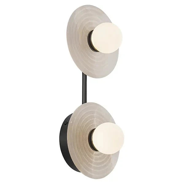 Dahlia Alabaster LED Vanity Light